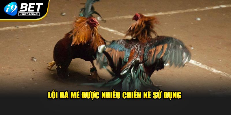 Lối đá mé được nhiều chiến kê sử dụng